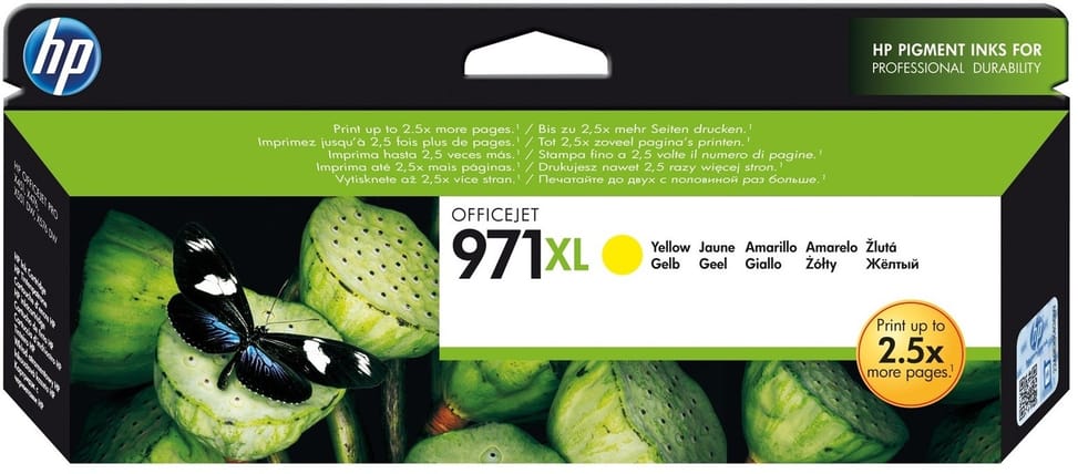 HP 971XL Yellow - Original HP High-Yield Ink Cartridge (CN628AE) — image 1