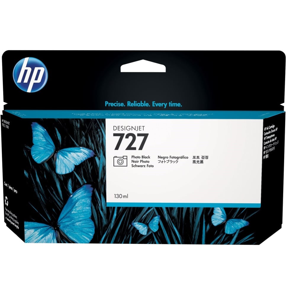 Cartouche d'encre noir photo HP 727 Designjet - 130 ml (B3P23A) Cartouche d'encre noir photo HP 727 Designjet - 130 ml (B3P23A)