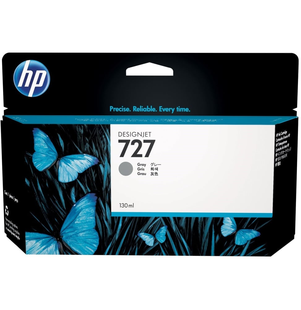 Cartouche d'encre grise HP 727 Designjet - 130 ml (B3P24A) Cartouche d'encre grise HP 727 Designjet - 130 ml (B3P24A)