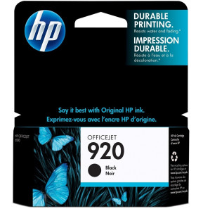 Cartouche d'encre Officejet noire HP 920 (CD971AE)
