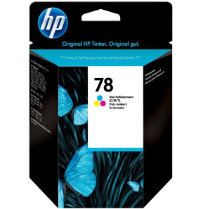 Cartouche d'impression 3 couleurs HP 78 (C6578D)