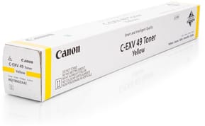 Canon C-EXV 49 Jaune - Toner Canon d'origine (8527B002AA)