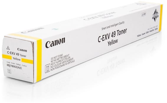 Canon C-EXV 49 Jaune - Toner Canon d'origine (8527B002AA)