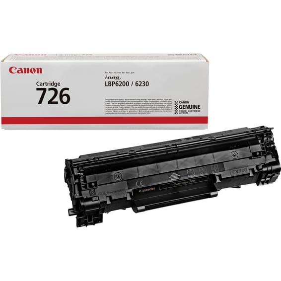 Canon 726 Noir - Toner Canon d'origine (3483B002AA)