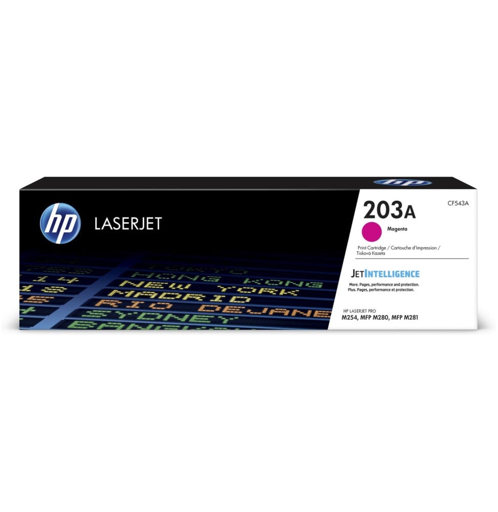 HP 203A Magenta (CF543A) - Toner HP LaserJet d'origine HP 203A Magenta (CF543A) - Toner HP LaserJet d'origine