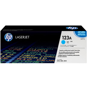 Cartouche d'encre cyan HP LaserJet 123A (Q3971A)