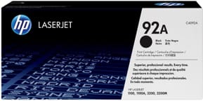 HP 92A Noir (C4092A) - Toner HP LaserJet d'origine