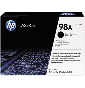 HP 98A Noir (92298A) - Toner HP LaserJet d'origine