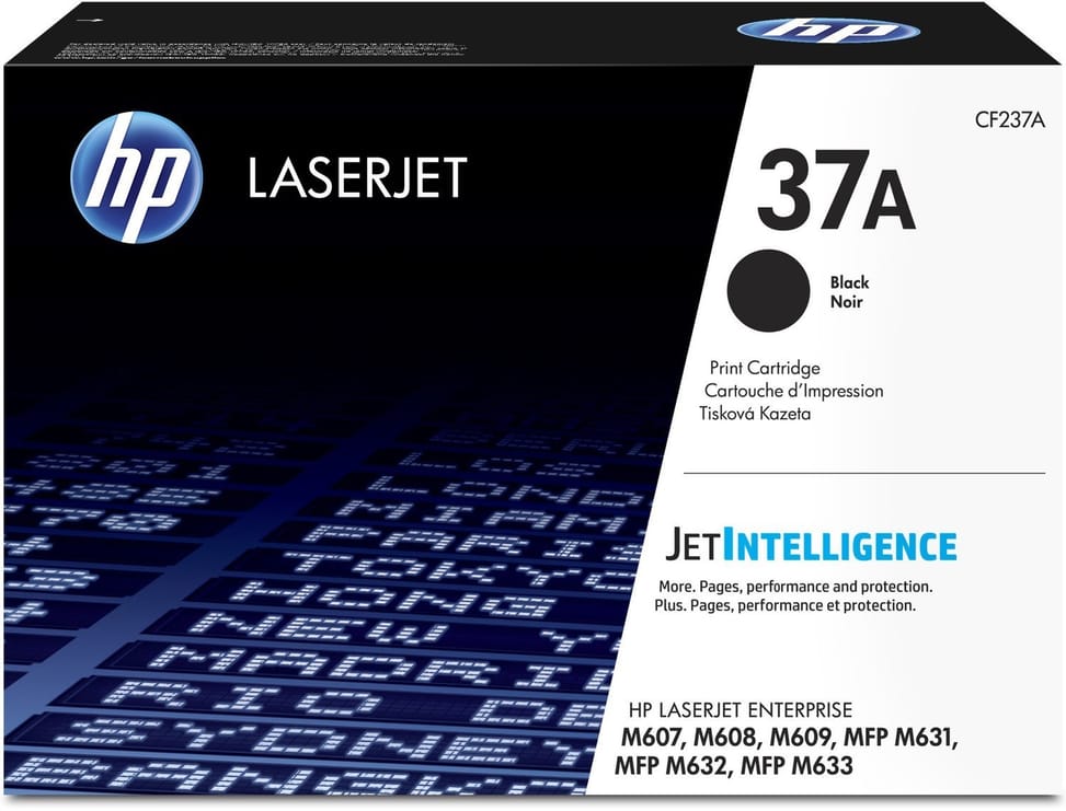 HP 37A Black (CF237A) - Original HP LaserJet Toner — image 1
