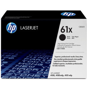 Cartouche d'impression noire HP LaserJet 61X (C8061X)