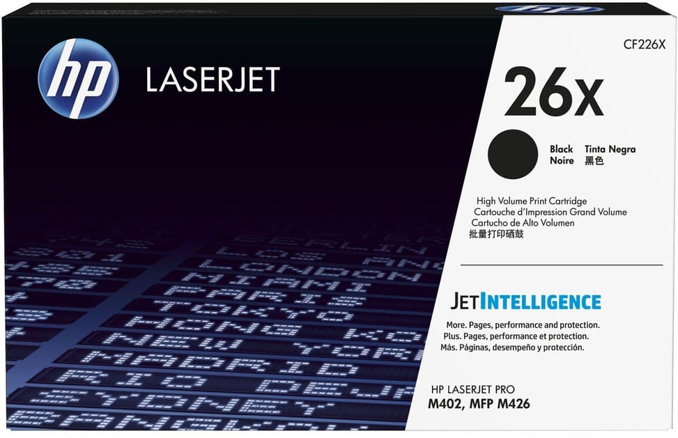 HP 26X Black (CF226X) - Original HP LaserJet High-Yield Toner — image 1