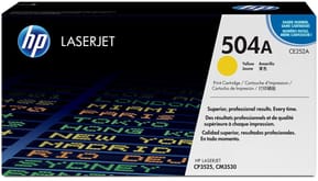 HP 504A Jaune (CE252A) - Toner HP LaserJet d'origine