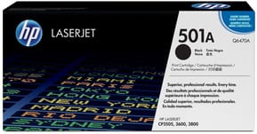 HP 501A Noir (Q6470A) - Toner HP LaserJet d'origine