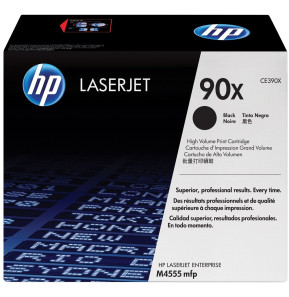 Cartouche d'encre noire HP LaserJet 90X (CE390X)