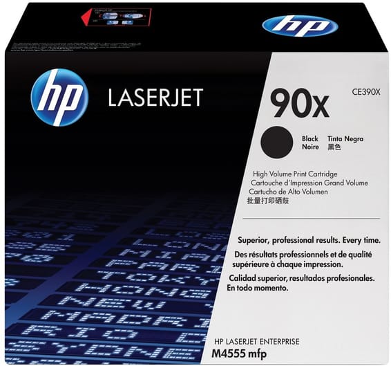 HP 90X Noir (CE390X) - Toner grande capacité HP LaserJet d'origine