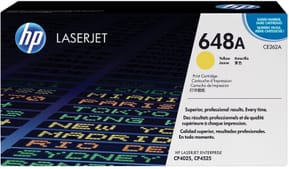 HP 648A Jaune (CE262A) - Toner HP LaserJet d'origine
