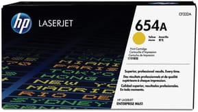 HP 654A Jaune (CF332A) - Toner HP LaserJet d'origine