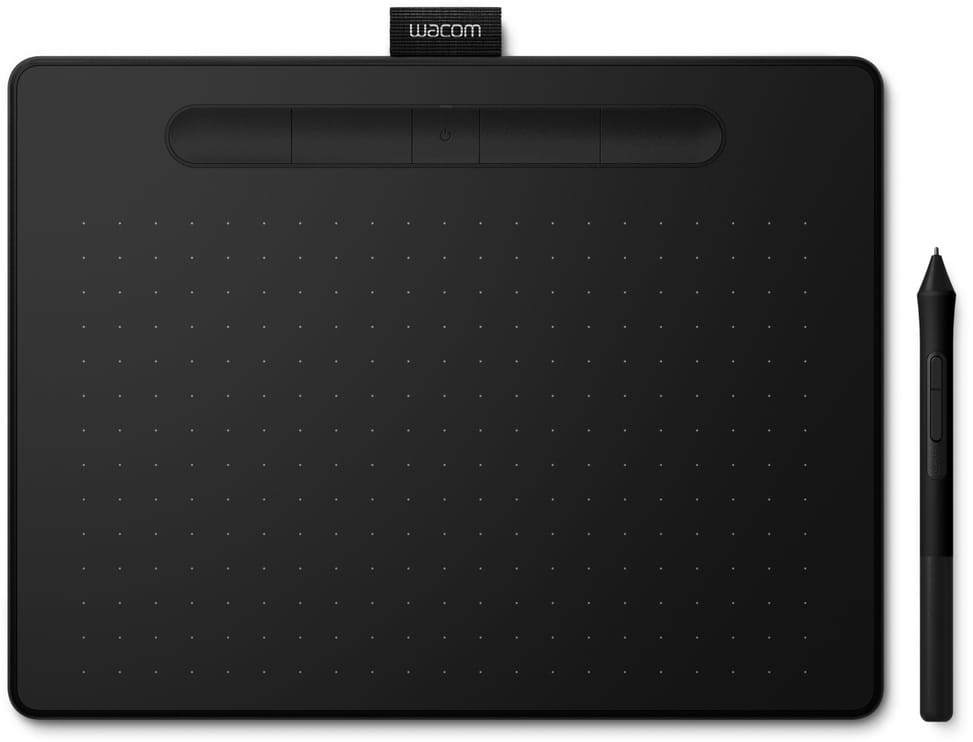 لوح رسم Wacom Intuos متوسط - USB وBluetooth (CTL-6100WLK-S) — صورة 1