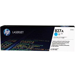 Cartouche de toner cyan d'origine HP LaserJet 827A (CF301A)