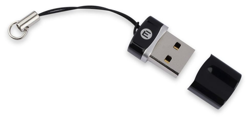 Clé USB Memup Mini Key - 4 GB / Noire