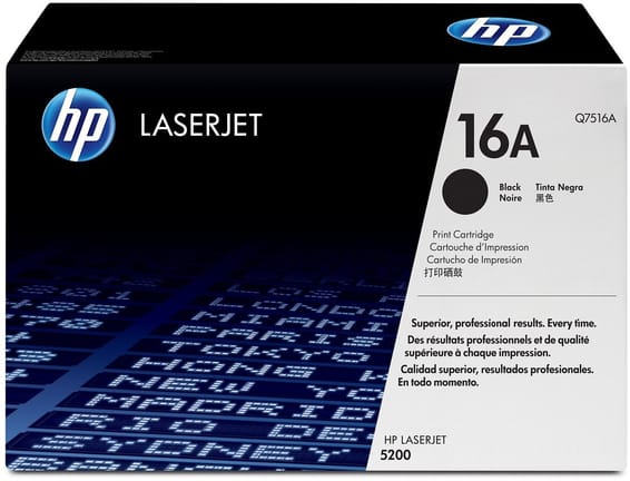 HP 16A Noir (Q7516A) - Toner HP LaserJet d'origine