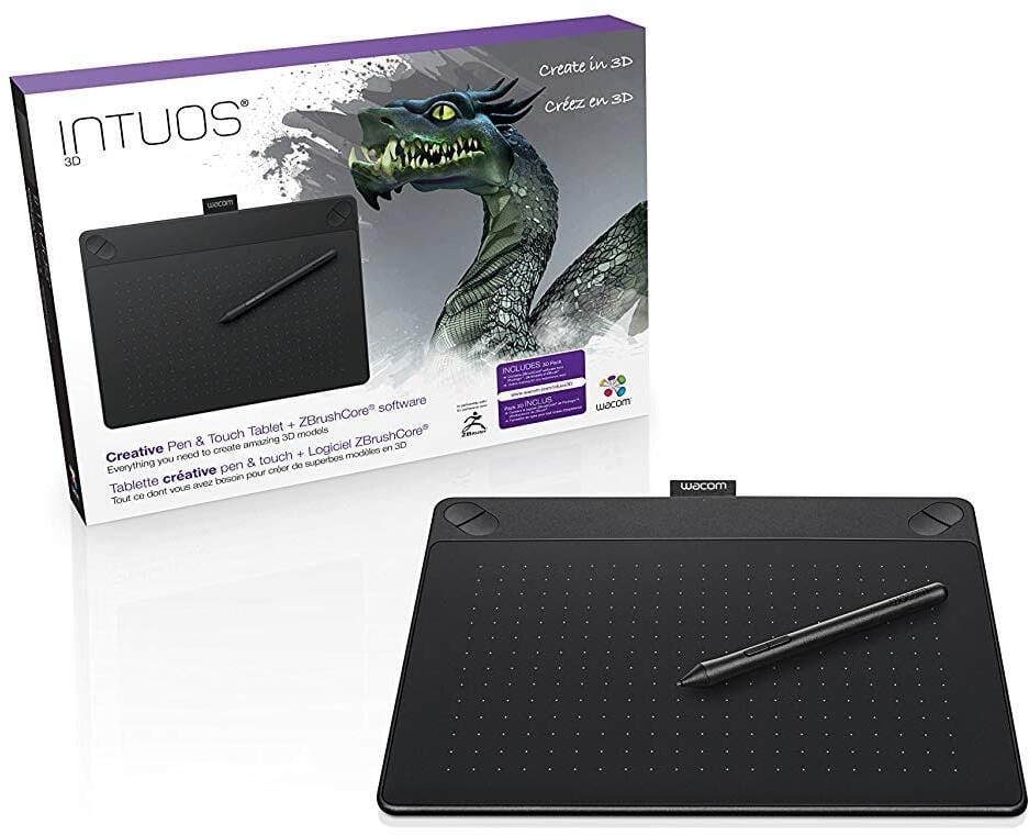 Tablette Graphique Wacom Intuos 3D - Moyenne (CTH-690TK-N)