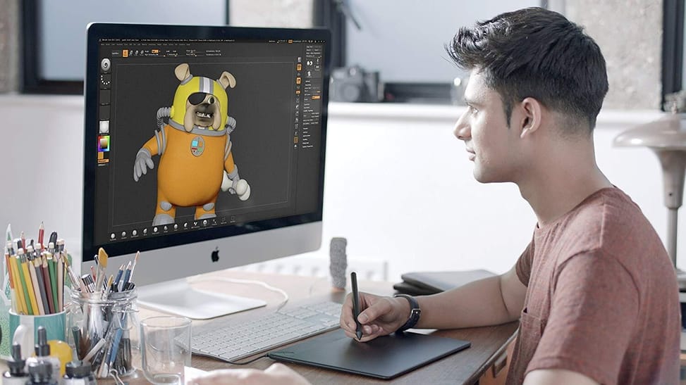 Tablette Graphique Wacom Intuos 3D - Moyenne (CTH-690TK-N)