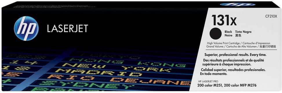 HP 131X Black (CF210X) - Original HP LaserJet High-Yield Toner — image 1