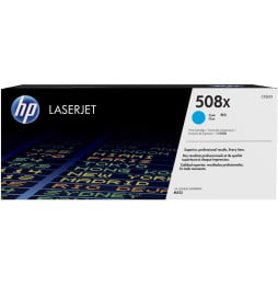 Toner HP 508X LaserJet Cyan grande capacité authentique (CF361X)