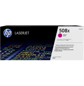 Toner HP 508X LaserJet Magenta grande capacité authentique (CF363X)