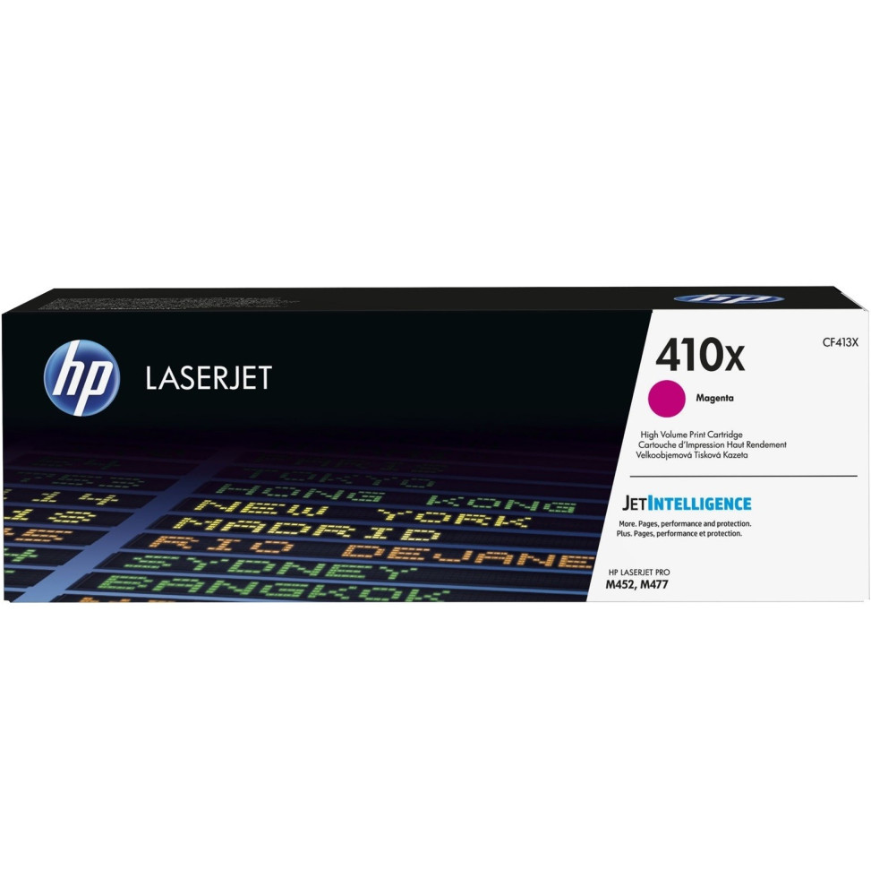 HP 410X Magenta (CF413X) - Toner grande capacité HP LaserJet d'origine