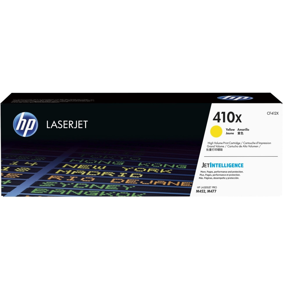 HP 410X Jaune (CF412X) - Toner grande capacité HP LaserJet d'origine