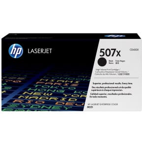 HP 507X Noir (CE400X) - Toner grande capacité HP LaserJet d'origine