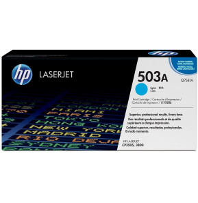 Cartouche d'impression cyan HP Color LaserJet Q7581A (Q7581A)