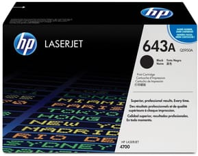 HP 643A Noir (Q5950A) - Toner HP LaserJet d'origine