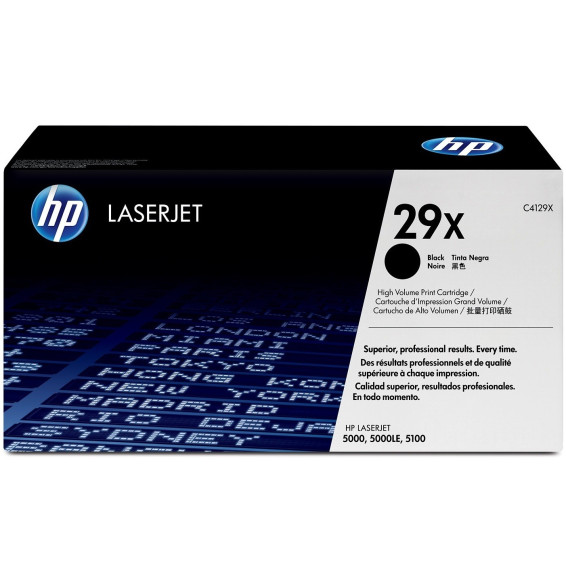 HP 29X Noir (C4129X) - Toner grande capacité HP LaserJet d'origine