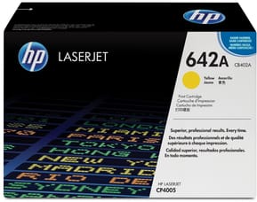 HP 642A Jaune (CB402A) - Toner HP LaserJet d'origine