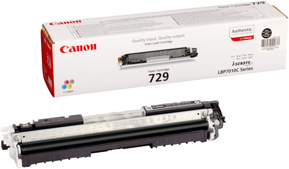 Canon 729 Noir - Toner Canon d'origine (4370B002AA)
