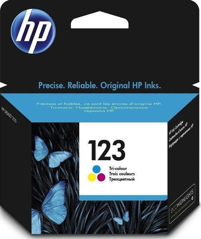 HP 123 Tri-colour - Original HP Ink Cartridge (F6V16AE) — image 1