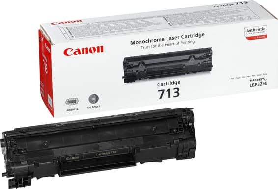 Canon 713 Noir - Toner Canon d'origine (1871B002AA)