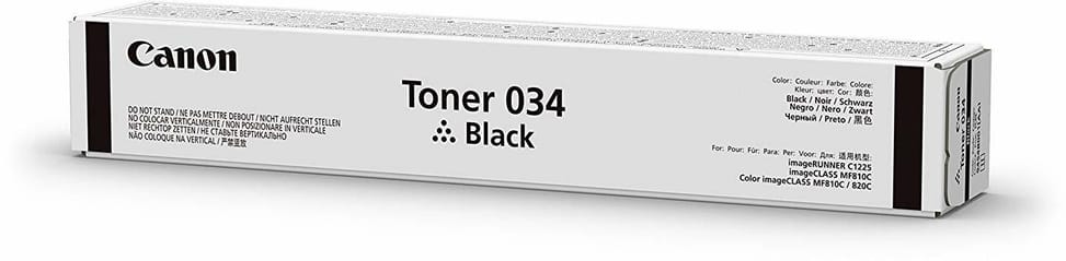 Canon 034 Noir - Toner Canon d'origine (9454B001AA)