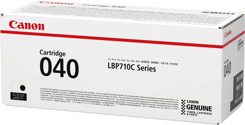 Canon 040 Noir - Toner Canon d'origine (0460C001AA)