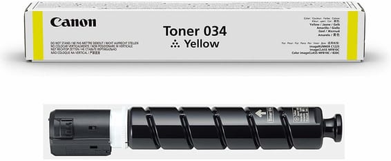 Canon 034 Jaune - Toner Canon d'origine (9451B001AA)