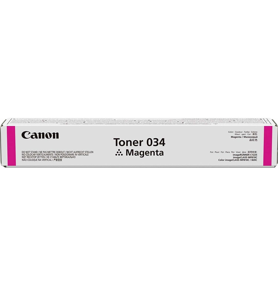 Canon 034 Magenta - Toner Canon d'origine (9452B001AA)