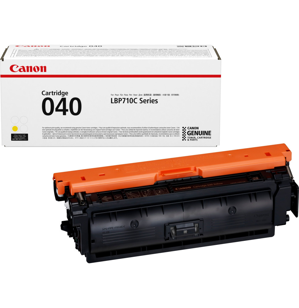 Canon 040 Jaune - Toner Canon d'origine (0454C001AA)