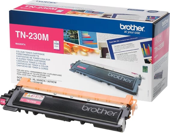 Brother TN-230M Magenta - Toner Brother d'origine (TN230M)