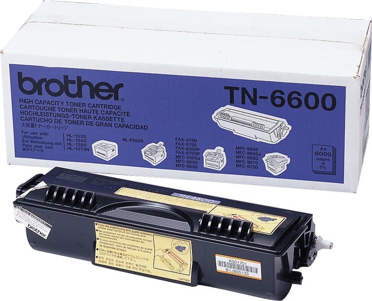 Toner Brother noir (TN6600)