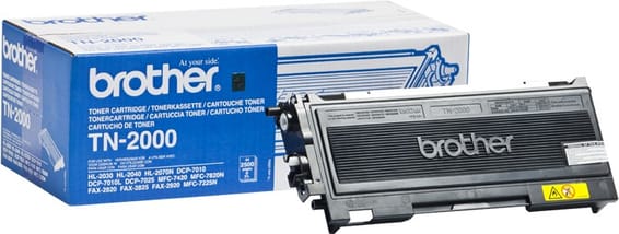 Brother TN-2000 Noir - Toner Brother d'origine (TN2000)