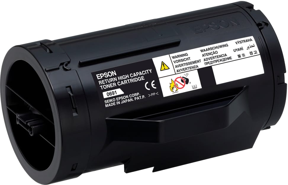 Cartouche de toner Epson 0691 Noir Haute Capacité (10 000 pages)