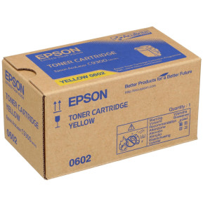 Epson 0602 Jaune - Toner grande capacité Epson d'origine (C13S050602)